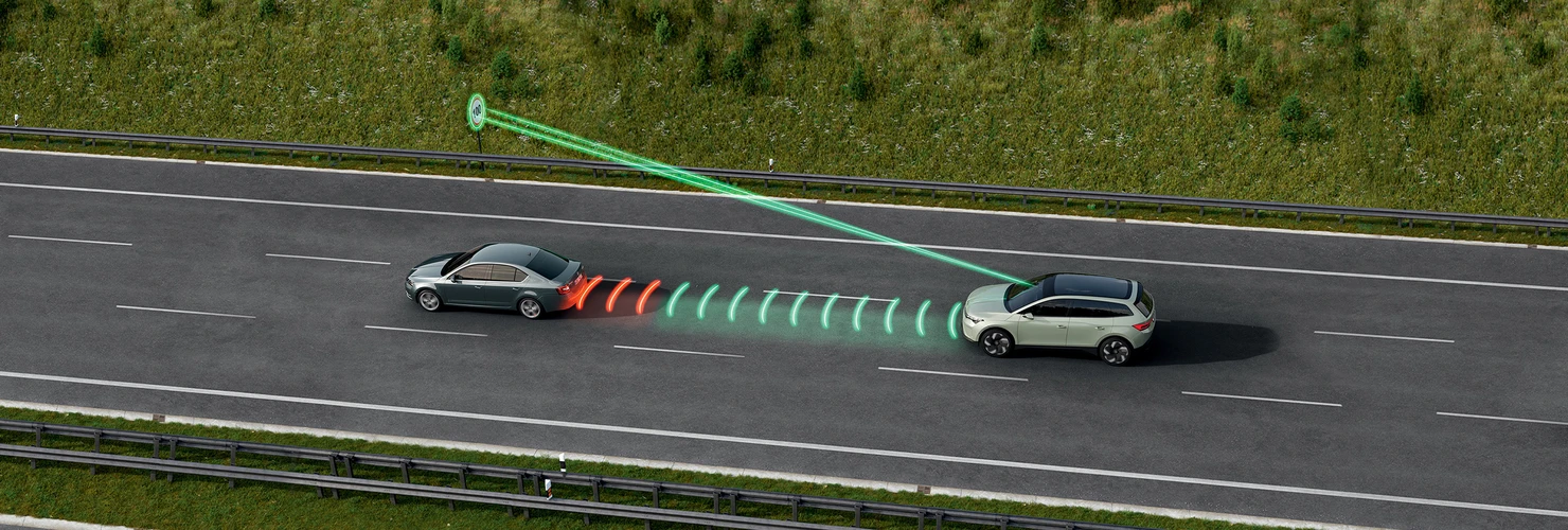 Assistant de conduite du Škoda Karoq