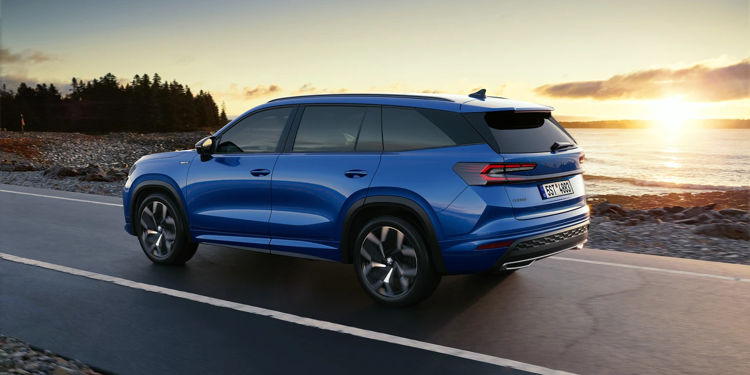 Arrière dynamique du Škoda Kodiaq Sportline