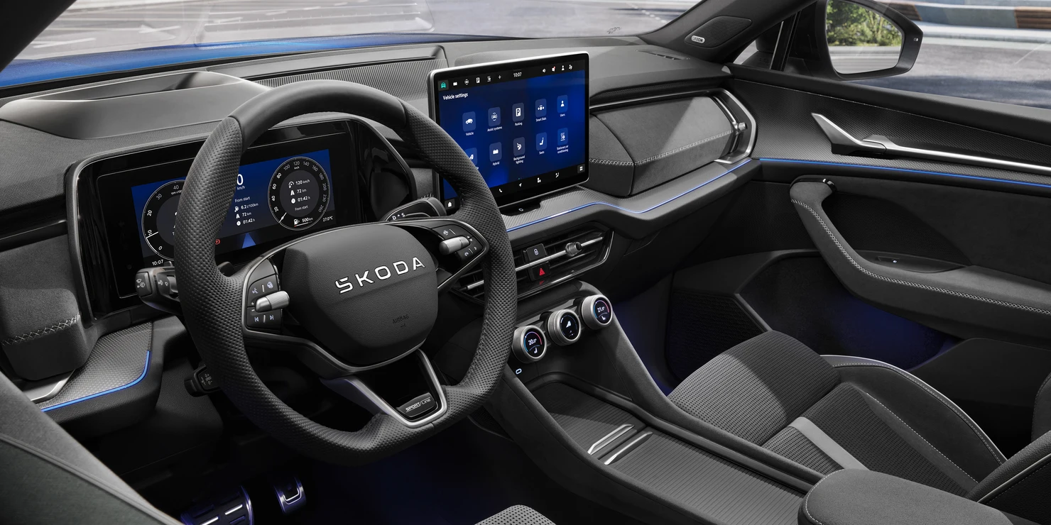 Volant Sportline du Škoda Kodiaq Sportline